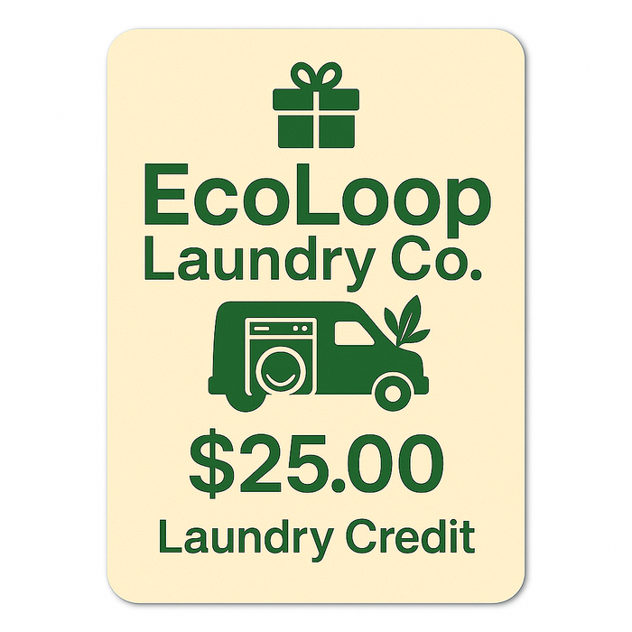 EcoLoop Gift Cards | Laundry Service Credit for Poconos